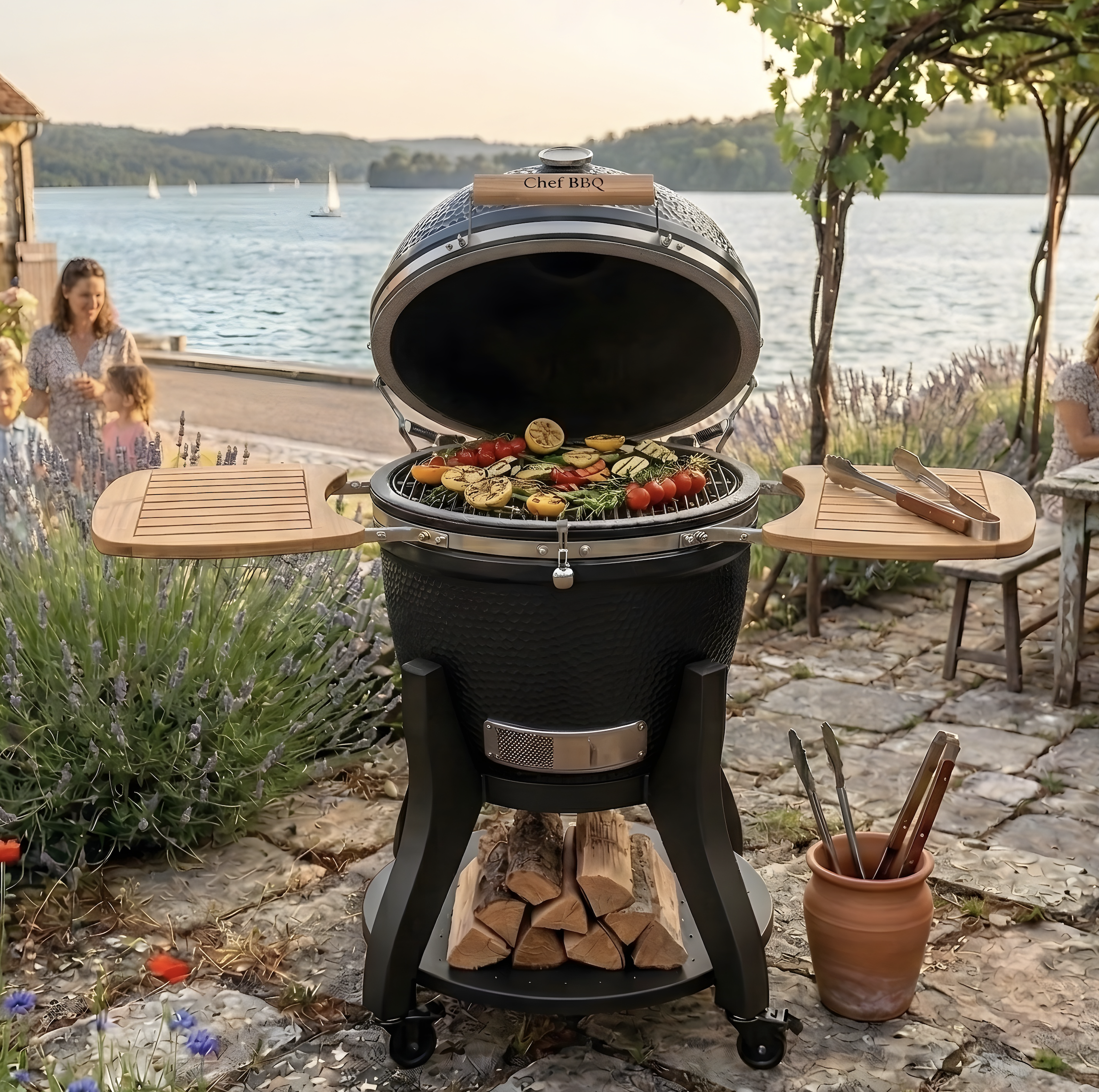 cuisine au kamado