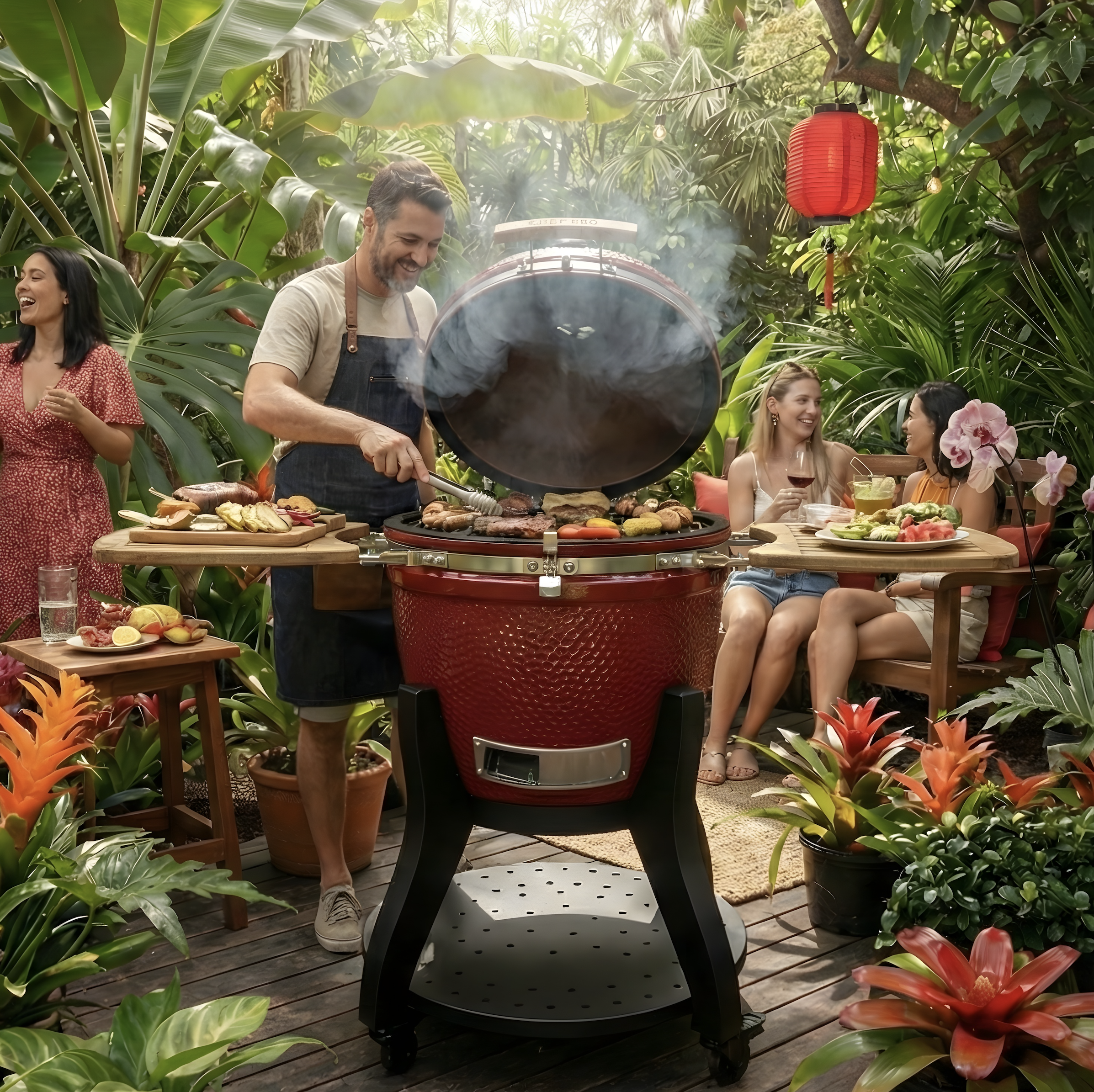 cuisine au kamado